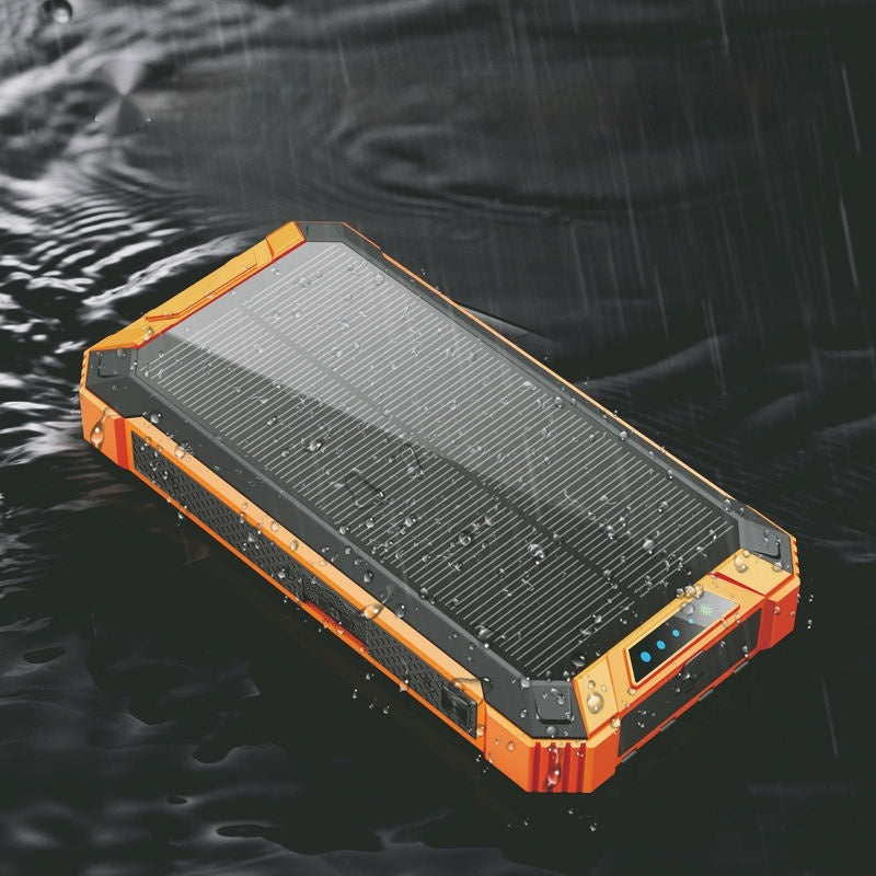 Cargador Inalámbrico Solar Fuente de Alimentación Portátil