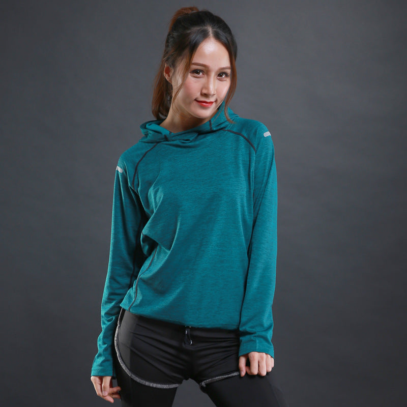 Women Thin Fitness Long Sleeve T-shirt